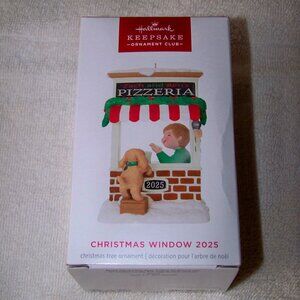 2025 Hallmark Ornament Keepsake Club Christmas Window, New